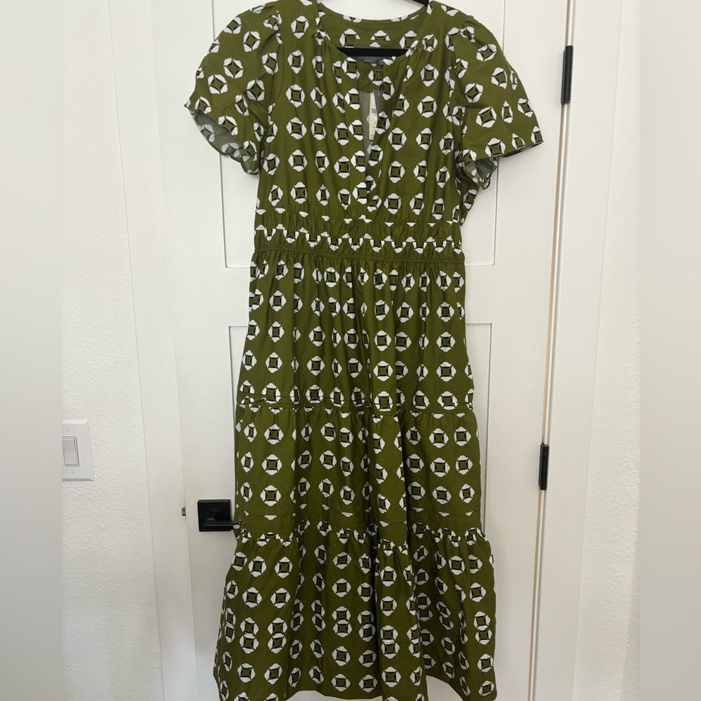 Anthropologie Somerset midi dress. NWT!